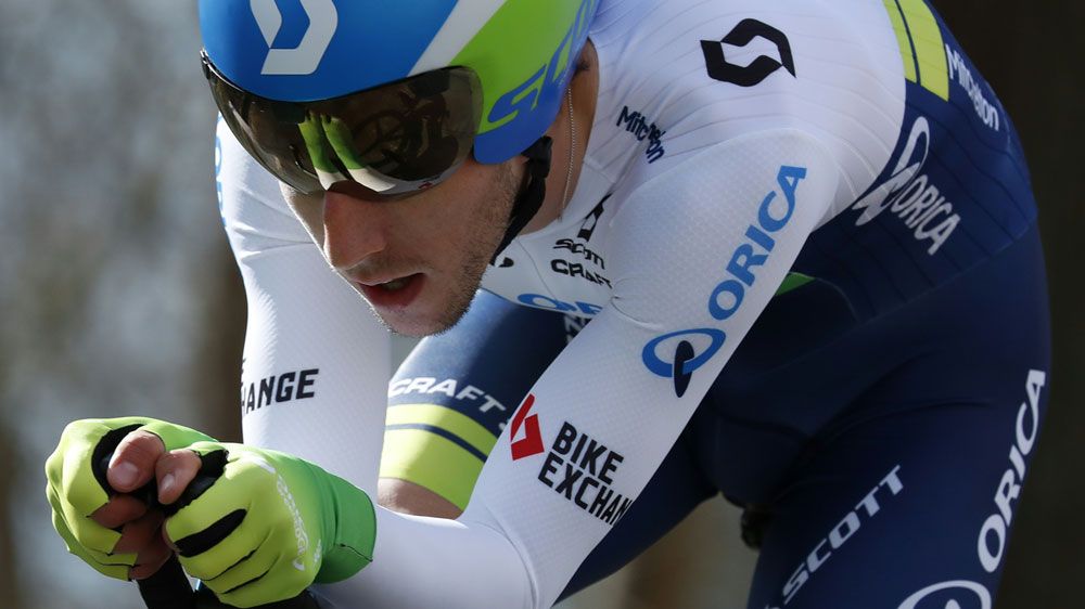 Simon Yates riding for Orica GreenEdge. (AFP)