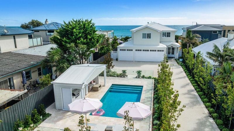 Hamptons-style beachfront Frankston mansion listed for $5.5 million