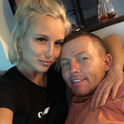 Susie Bradley and Todd Carney