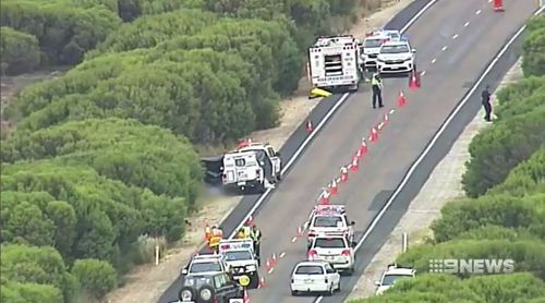 South Australia cyclist hit run crash