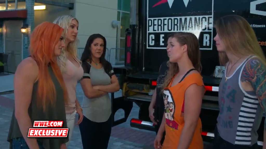 Rousey awkwardly teases WWE move