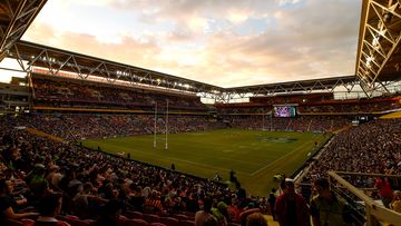 Suncorp Stadium (pictured) could lose the NRL Grand Final to Townsvile if a coronavirus outbreak materialises in Brisbane.