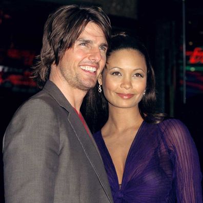 Tom Cruise and Thandie Newton attend Mission: Impossible 2 premiere in 2000.