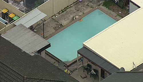 An 18-month-old child has been taken to hospital following a near-drowning. (9NEWS)