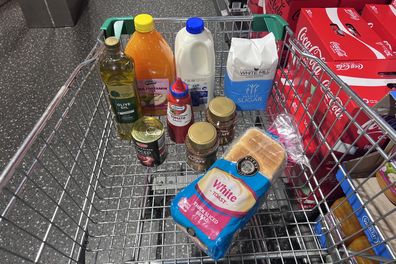 grocery cost comparison coles aldi woolworths