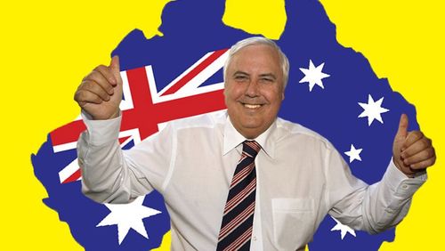 Clive Palmer has launched a new political party Trumpet of Patriots ahead of this year's federal election, promising to adopt many of the policies of US President Donald Trump. 
