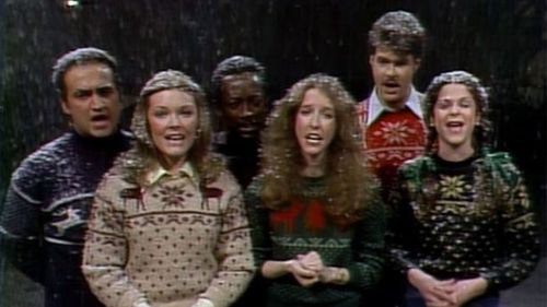 Cast on Saturday Night Live performed a song called 