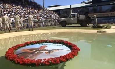 Steve Irwin, memorial, old ute