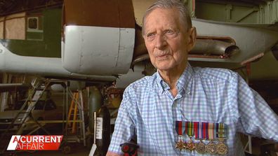 Wally Dalitz, 101, previously spoke to A Current Affair on Anzac Day.