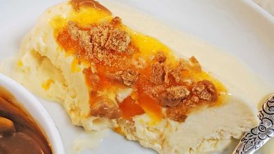 Candied pumpkin semifreddo recipe