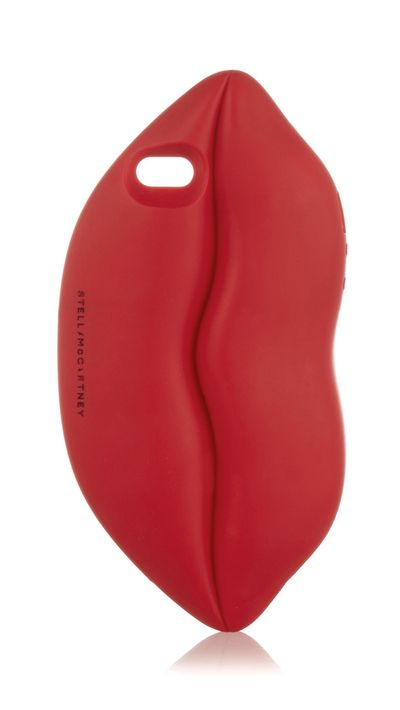 <a href="http://www.net-a-porter.com/product/504587/Stella_McCartney/lips-silicone-iphone-5-case" target="_blank">Lips silicone iPhone 5 case, $34.81, Stella McCartney at net-a-porter.com</a>