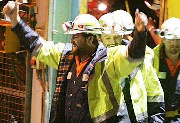 When were Brant Webb and Todd Russell rescued from the Beaconsfield Mine collapse?