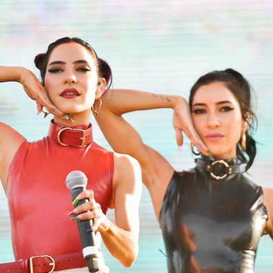 Jess Origliasso and Lisa Origliasso of the Veronicas