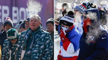 At -14 degrees, it's the coldest Super Bowl ever