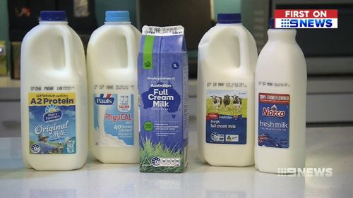 While name brand milk products are the most expensive, consumers voted them best for taste (Supplied).