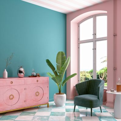 Barbiecore interior design style