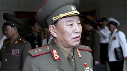 Kim Yong Chol. (AAP)