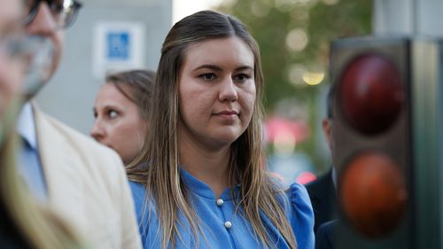 Higgins' lawyer told a Perth court the senator communicated with Lehrmann's defence Steve Whybrow before and during his aborted criminal trial.