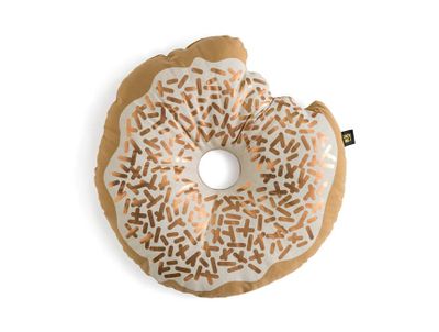 <a href="https://norsu.com.au/products/sack-me-krispy-dreme-cushion-metallic-sprinkle" target="_blank">Sack Me! Krispy Dreme Cushion - Metallic Sprinkle, $55.</a>