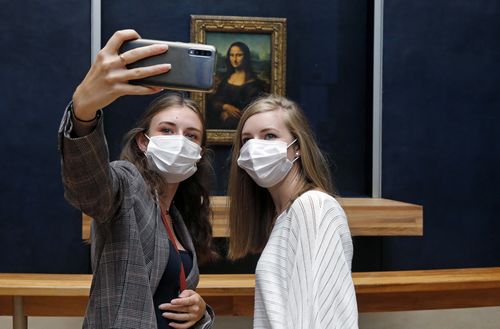 The Louvre Museum reopens to the public