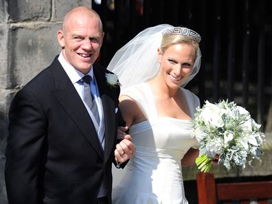 Mike Tindall and Zara Phillips 