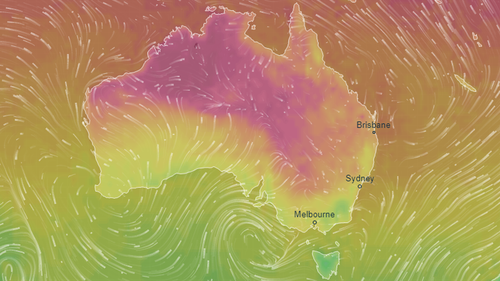 The heat is fuelling fire conditions across Queensland and parts of NSW. 