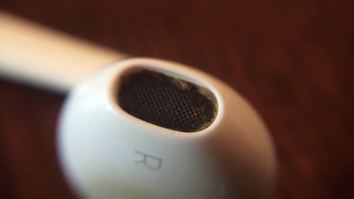 Earwax, smoke and air-impurities can get stuck inside Airpods. Gross.