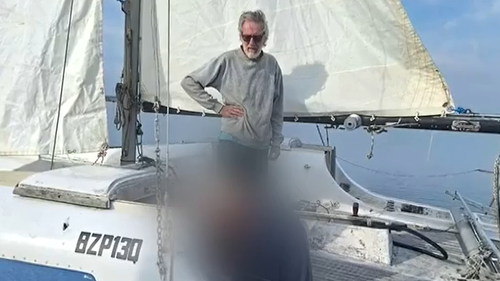 A search is underway for two men after their boat disappeared off the NSW coast on its way to Queensland. 