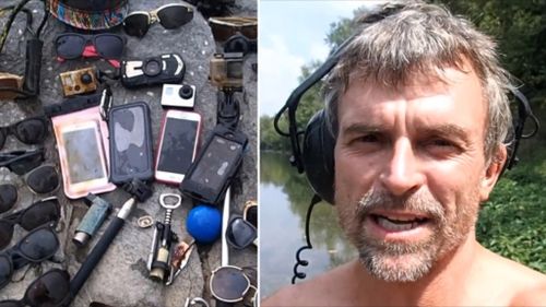 US relic hunter reveals wonders lying hidden in everyday rivers