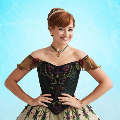 Frozen: The Musical, Australia, production, theatre, Courtney Monsma plays Anna
