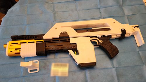 Police seized a 3D-printed gun as a part of the raid.