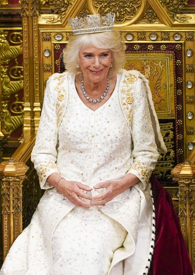 queen camilla state opening of parliament november 2023