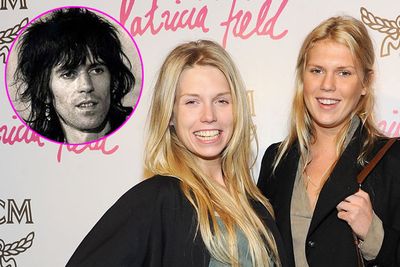 <b>Daughters of:</b> Rolling Stone guitarist Keith Richards.<br/><br/><b>Famous for:</b> Being socialite model/DJs.