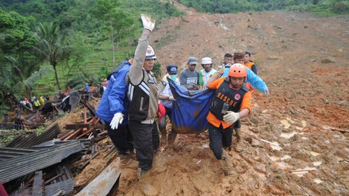 Indonesian landslide death toll rises to 15 with 20 people still missing