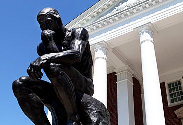 When did Auguste Rodin complete the first monumental size The Thinker?