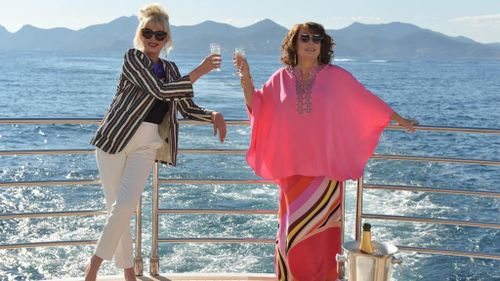 Sweetie, darling, Patsy and Eddy have started filming their new movie and it's going to be Absolutely Fabulous