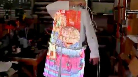 Man invents Simpsons coat you can really watch