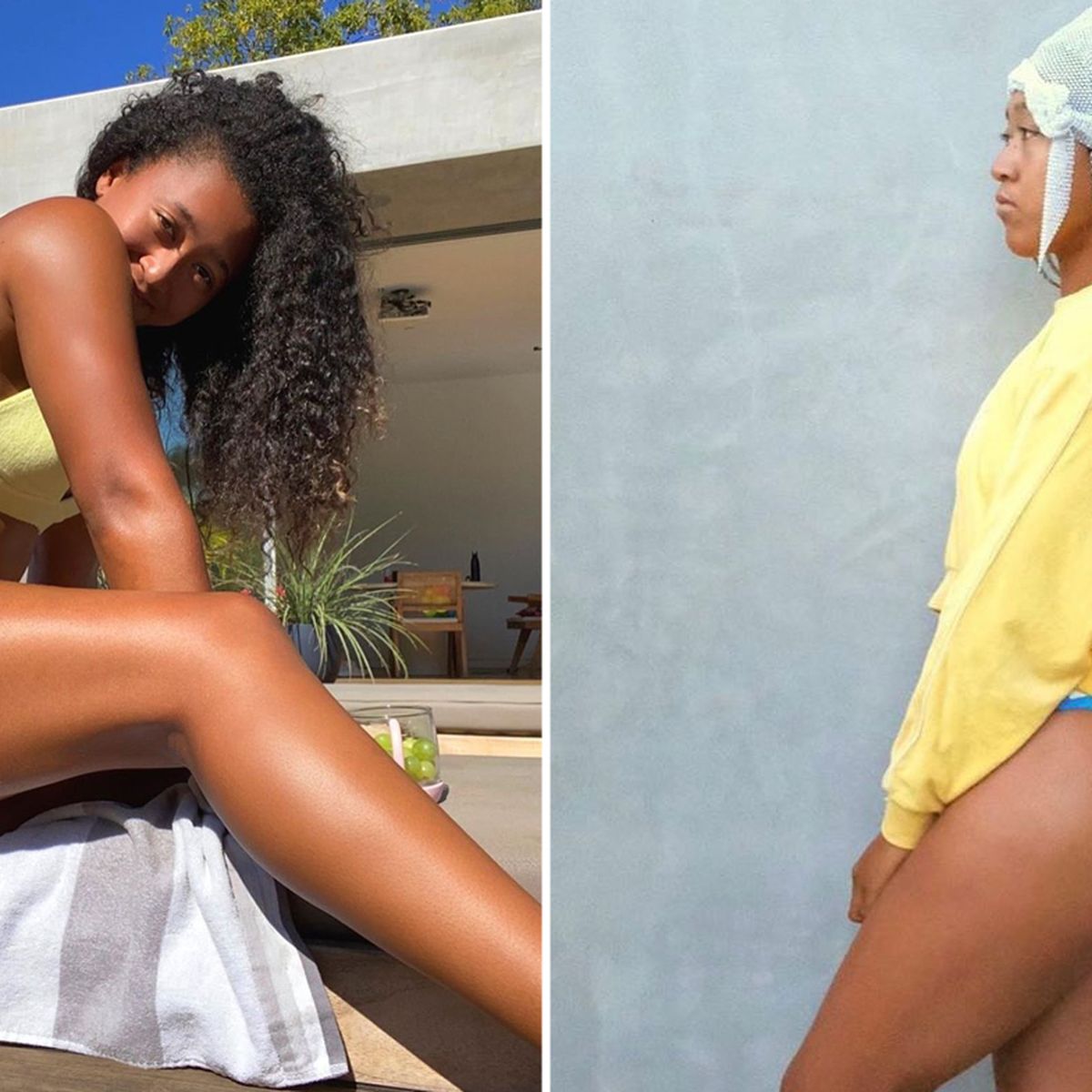 Naomi Osaka Rocks A Pair Of Teeny Shorts In A New IG Selfie—And