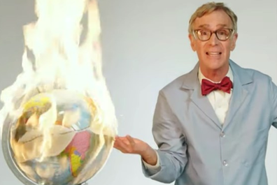 Bill Nye has been trying to raise awareness of global warming for years.