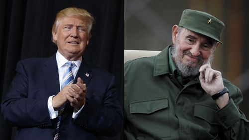 Donald Trump says his administration 'will do all it can' to help Cuban people