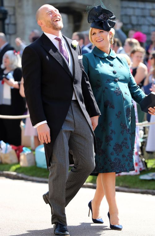 Zara and Mike Tindall have welcomed a baby girl. Picture: Getty