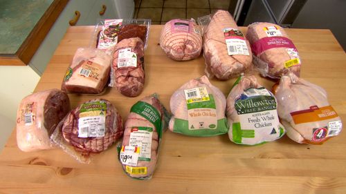 A Current Affair compared roast meat offers from the major supermarkets.