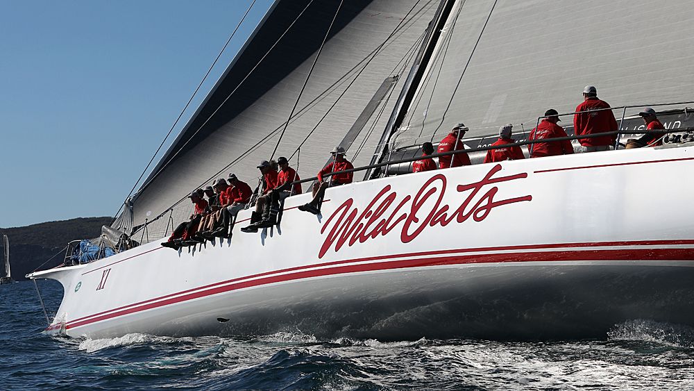 Wild Oats XI passes storm and sailing test