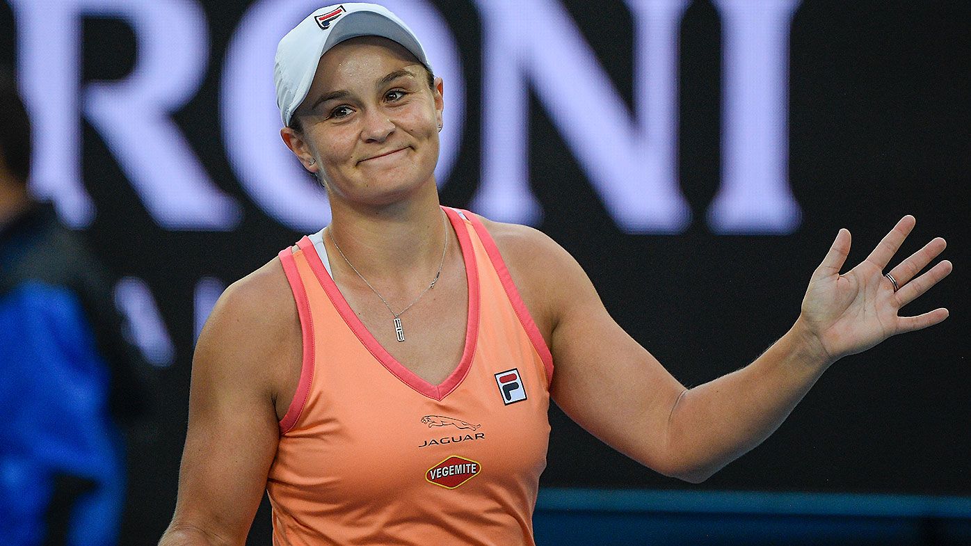 Tennis Ash Barty Makes Triumphant Return To Court After Layoff Defeats Ana Bogdan Australian Open News