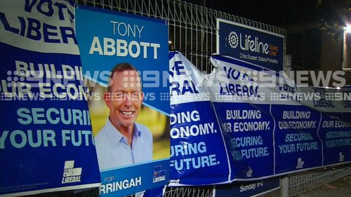 A man has been charged after allegedly attacking an election volunteer with a corkscrew in Sydney's Northern Beaches.