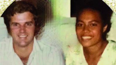 Ken and Silva in Tonga in the 1970s.