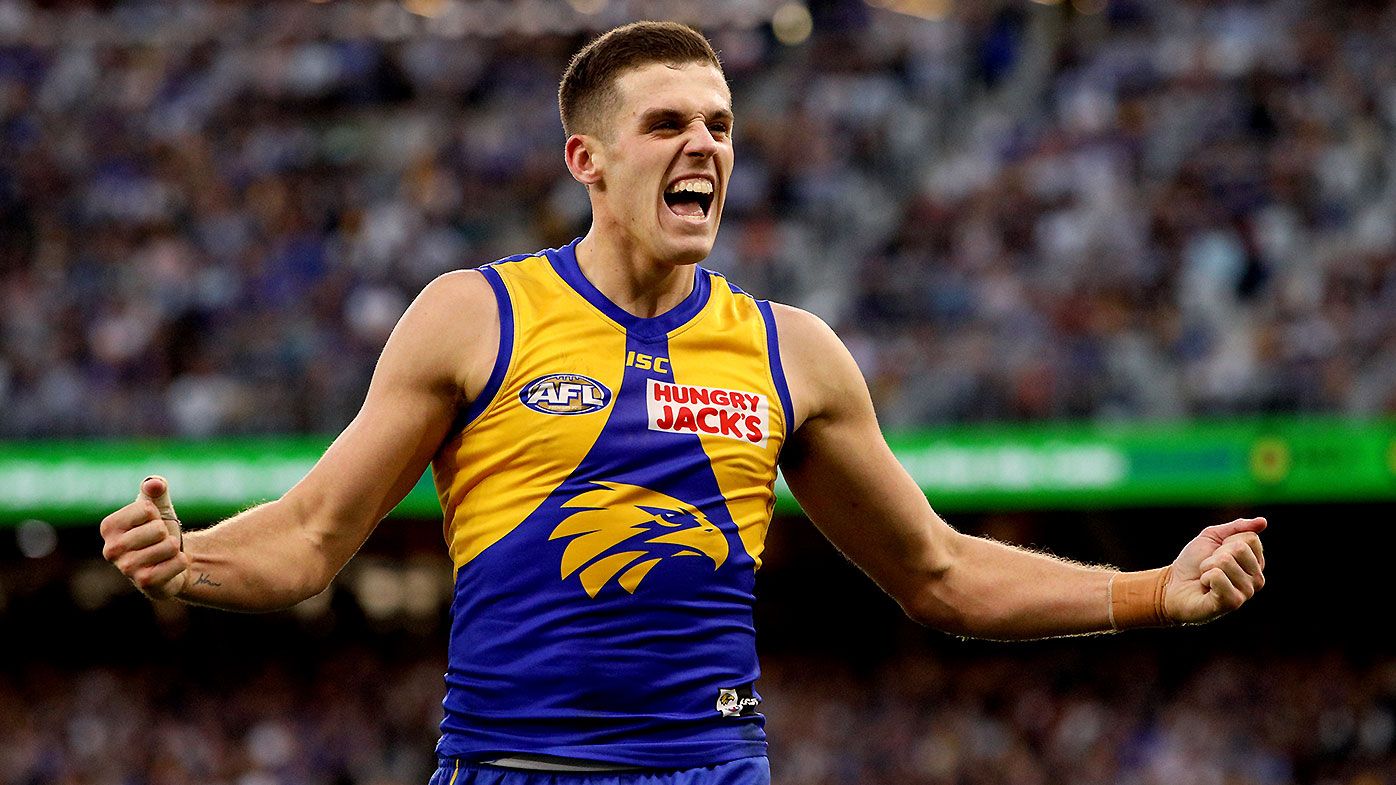 West Coast Eagles hold on for hard-fought win despite Darcy Fogarty's stunning performance
