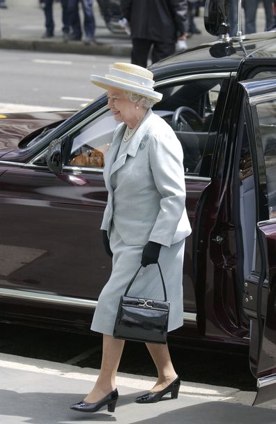 Vintage Launer Handbag , Handbag Maker Of Her Majesty The Queen, Black  Leather