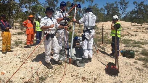 Woman ‘lucky to be alive’ after falling down 8m mine shaft