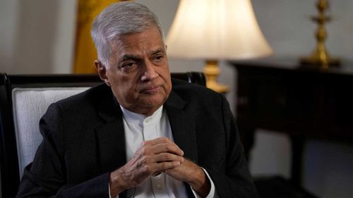 Prime Minister Ranil Wickremesinghe said Sri Lanka is bankrupt.